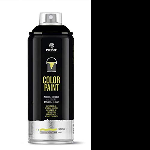 MONTANA Colors MTN PRO Negro Satinado - Spray 400ml