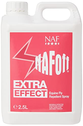 NAF Natural Animal Feeds Off Extra Effect - Spray repelente de moscas para caballos Talla:2.5L