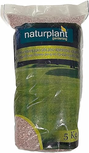 NATURPLANT Abono Especial Césped, Rojo, 5 Kg