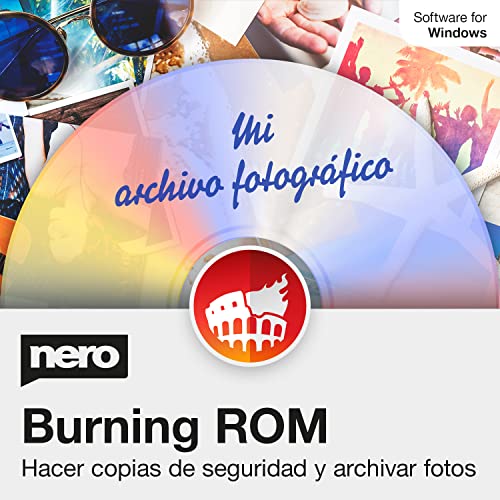 Nero Software de grabación de CD/DVD I para grabar, copiar, hacer copias de seguridad, extraer valiosas fotos, vídeos, música, datos | licencia ilimitada | 1 PC | Windows 11 / 10 / 8 / 7