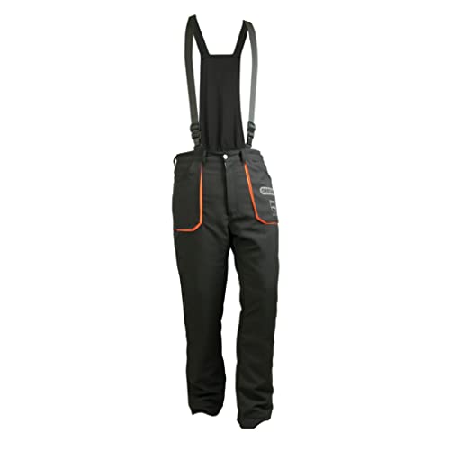 Oregon Peto de Protección Anticorte con Tirantes - Pantalones de Seguridad Tipo A para Motosierra (XL)