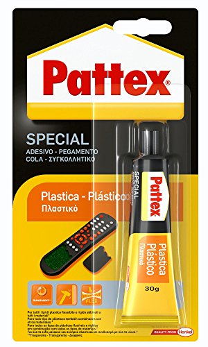 Pattex 1479384 Pegamento para plástico transparente, resistente al agua, 1 x 30gr