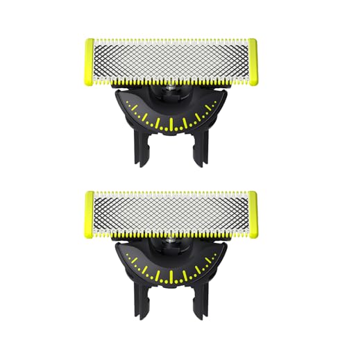 Philips OneBlade 360 Cuchillas de repuesto para afeitadora eléctrica y recortador OneBlade, acero inoxidable duradero, recortar, perfilar y afeitar, modelo QP420/60