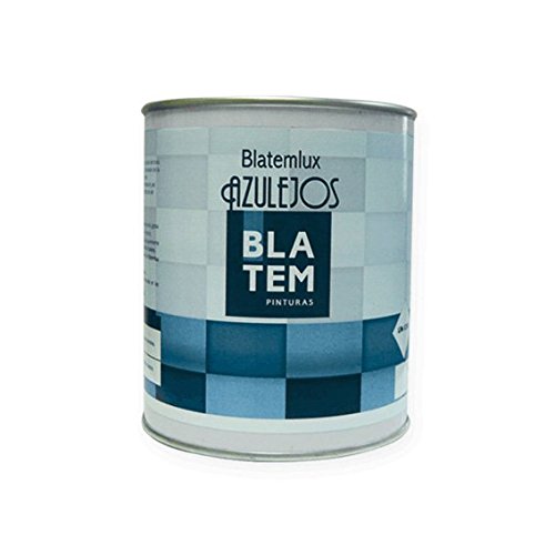 Pintura para azulejos BLATEMLUX 750ml. Color blanco.