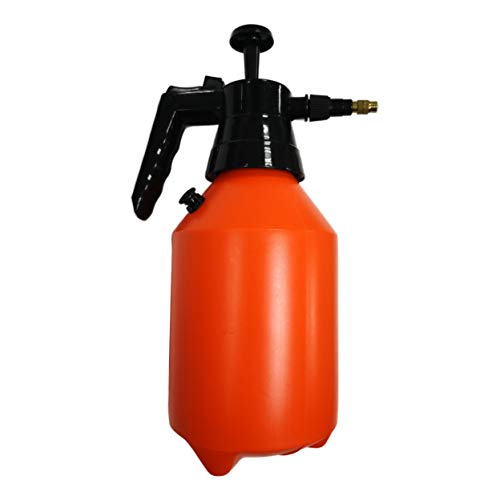 Polyte - Pulverizador a presión - Uso con una Mano - para césped, jardín y Control de plagas - Naranja - 1,5 l