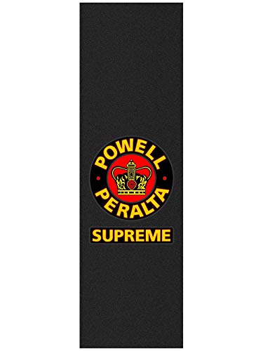 Powell Peralta Supreme Black 9"x33" Grip Skateboard