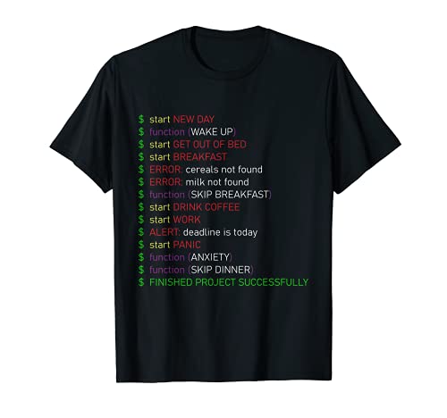 Programador Software Code Gestión de proyectos. Camiseta