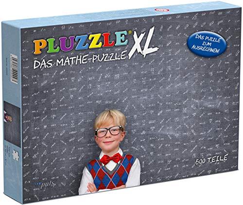 puls entertainment PLUZZLE XL-Puzzle de matemáticas en Formato Grande, Color Blanco, 66 x 47 x 0,2 cm (99999)
