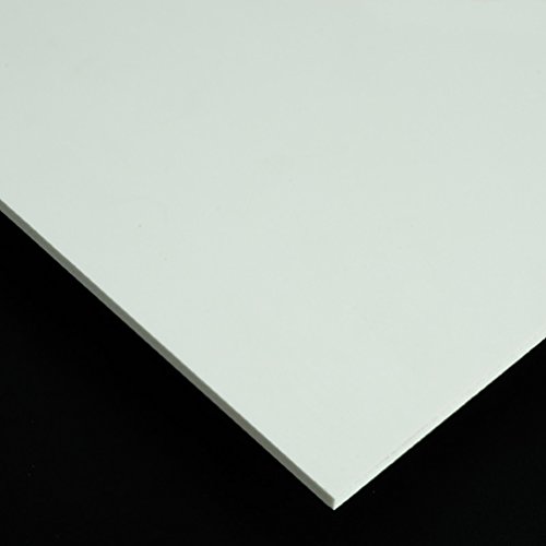 PVC Espumado Plancha Din A3 Medidas 29,7cm x 42cm Grueso 4mm Color blanco