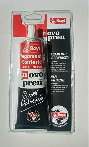 Rayt 605-03 Novopren tubo: pegamento de contacto para uso general: madera, corcho, cuero, goma, cerámica, cartón. Súper adhesión, 125ml