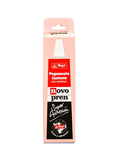 Rayt 605-05 Novopren tubo: pegamento de contacto para uso general: madera, corcho, cuero, goma, cerámica, cartón. Súper adhesión, 170ml