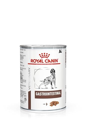 Royal Canin Veterinary Gastrointestinal Mousse | 12 x 400 g | Pienso Completo para Perros Adultos | para el Tratamiento de trastornos Agudos de absorción intestinal