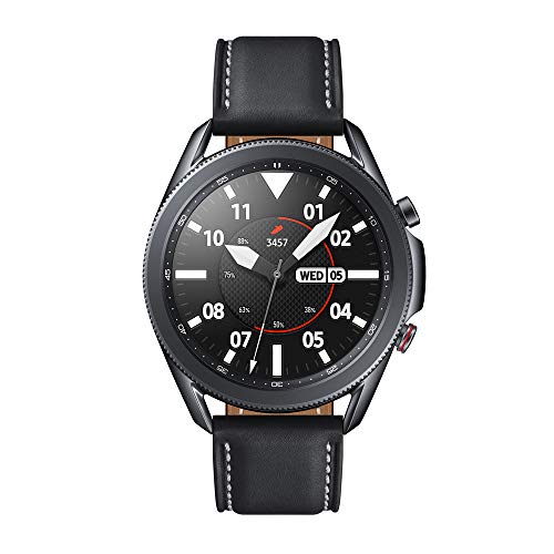 SAMSUNG SM-R845FZKAEUB Galaxy Watch3 Smartwatch, Reloj inteligente, Negro, 45 mm