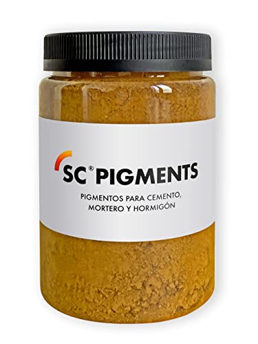 SC Pigments® Pigmentos colorantes para teñir cemento, mortero, hormigón, yeso, cal. (Pardo Claro)