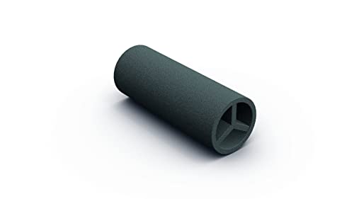 Silenciador acústico tubular Tubo Pluma 150 (diámetro 150 mm, longitud 480 mm)