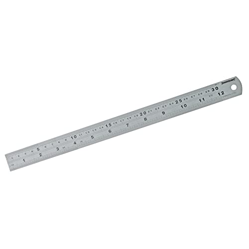 Silverline - Regla de acero 300 mm (MT66)