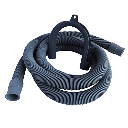 SOMATHERM FOR YOU - tubo de drenaje universal con culata desmontable para évacutaion aguas de una lavadora - 2 metros de longitud