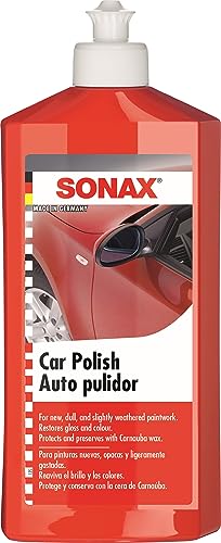 SONAX Auto pulidor (500 ml) para pinturas nuevas, opacas y ligeramente gastadas | N.° 03002000-544