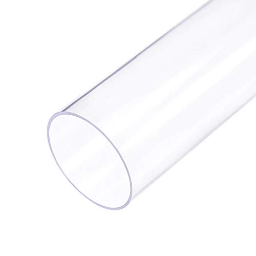 Sourcing Map Tubo In PETG Per Raffreddamento PC - 2 Pezzi, 14mm X 10mm, Lunghezza 0,5m, Trasparente - Facile Da Tagliare E Riciclare