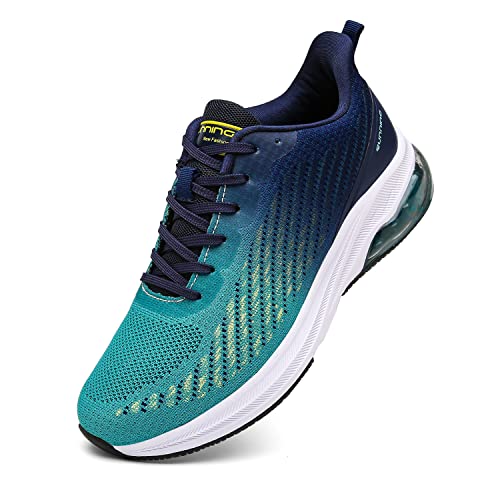 Sumateng Zapatillas Deportivas Hombre Mujer Casual Deporte Zapatos Calzado Deportivo Sneakers Comodos Running Tenis Transpirables Fitness Gym Correr Caminar Gimnasio Trailrunning Blue 39 EU