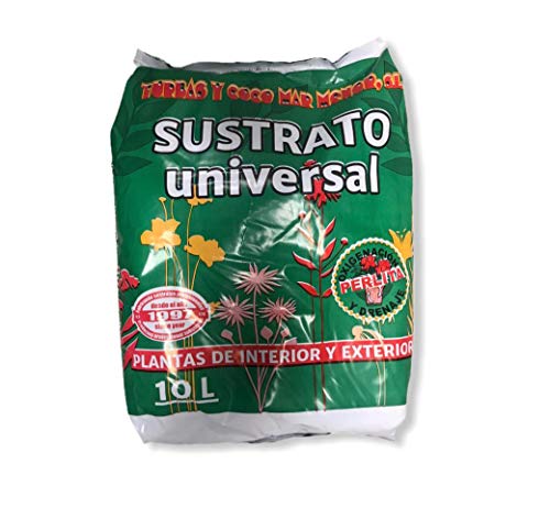Sustrato Universal Ecologico 10 litros - Especial para Plantas de Interior y Exterior (Sustrato 10 litros)