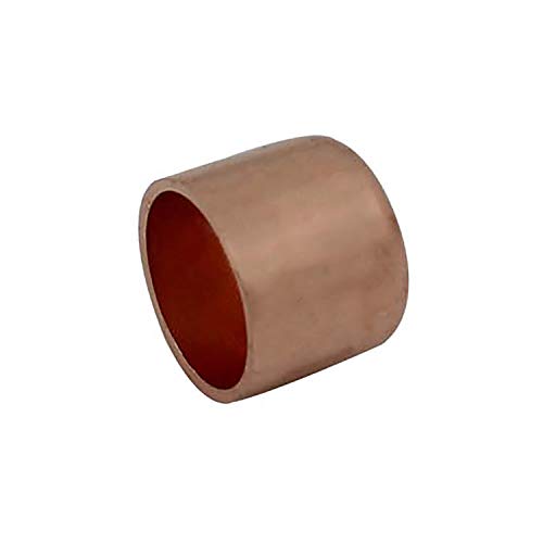 Tapón cobre soldar tapon tuberia cobre tapa tubo cobre hembra ID 10-108mm (Diámetro Interno 12mm - 10 piezas)