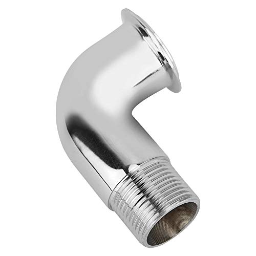 Ticfox 2 uds 3/8 "cobre taburete válvula de descarga codo interfaz tipo L en cuclillas inodoro urinario tubo de descarga