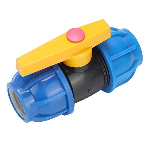 TOPINCN - Adaptador de válvula de tubo de agua de polietileno, válvula de bola de repuesto, 32 mm, PPR PE, PVC, accesorios comunes