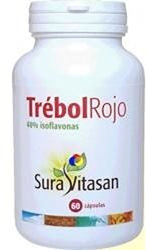 Trebol Rojo 40% Isoflavonas 60 cápsulas de Sura Vitasan