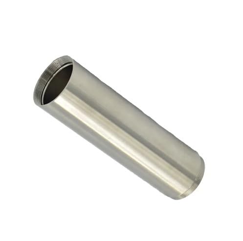Tubo de aleación de aluminio de 6-70 mm de diámetro exterior recto, 300 mm, 500 mm de largo, redondo, 6063, tubo de aluminio de 2 mm de espesor (Size : 500mm, Color : OD 49 x ID 45mm)