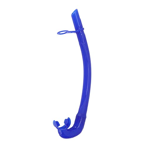 Tubo De Buceo, Silicona, Tubo Flexible, Resistente, Plegable, 15 Pulgadas, Inodoro, para Entrenamiento (Blue)