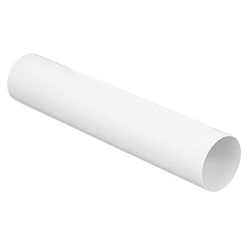 Tubo de ventilación de 150 mm de diámetro, longitud 0,5 m de plástico ABS