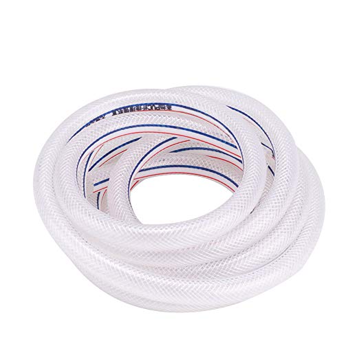 Tubo flexible de peso ligero transparente de PVC de 8/12 mm no tóxico para acuario de estanque(8 meters)