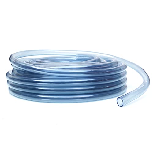 Tubo flexible PVC transparente | Tubo transparente flexible pvc para agua | Tubo pecera y acuario | Tubo refrigeración liquida PC | Tubo bomba de aire | Tubo PVC (4mmx2mm, 1M)