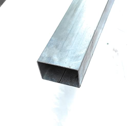 Tubo hierro galvanizado rectangular 60x40 en 1,5 mm.