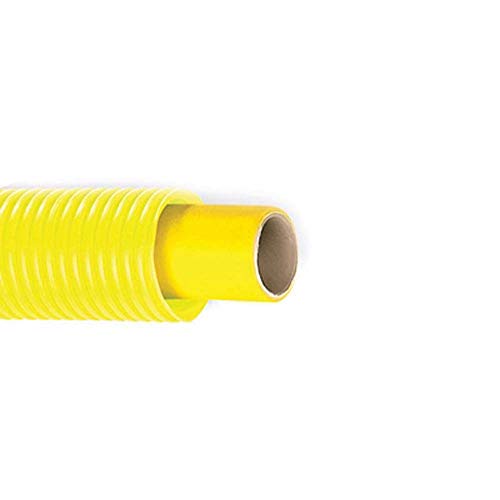 Tubo multicapa para gas con funda corrugada amarilla, diámetro 16 x 2 (cantidad: 50)