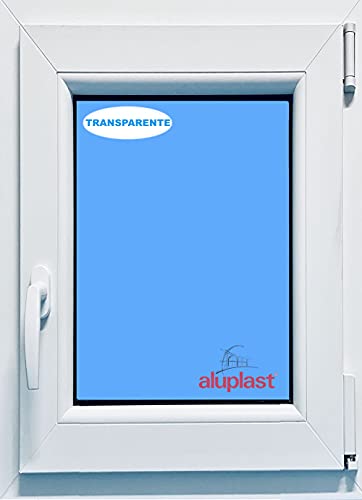 (V39T) Ventana PVC 700x1000 Blanca Oscilobatiente Derecha Vidrio Transparente