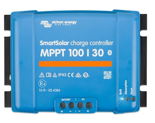 Victron Energy SCC110030210 Controlador de Carga SmartSolar MPPT 100/30. 100V/30A. Bluetooth.