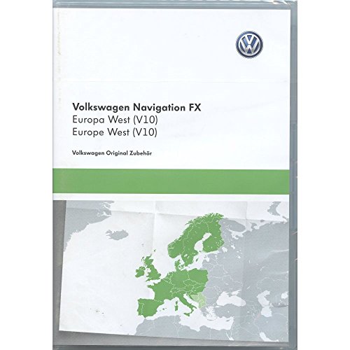 Volkswagen 3 C8051884dd - tarjeta SD de navegación V10 Europa RNS 310 Sistema de navegación FX Navi Software Original Volkswagen Update