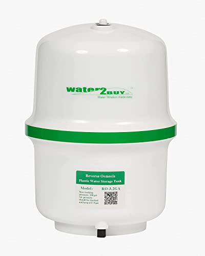 Water2Buy EASY Tanque de RO de 12 litros | Recipiente de almacenamiento de agua a presión para ósmosis inversa. (12L / 3,2 galones estadounidenses)