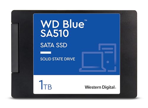 WD Blue SA510 1 TB SATA 2.5" SSD con hasta 560 MB/s de velocidad de lectura