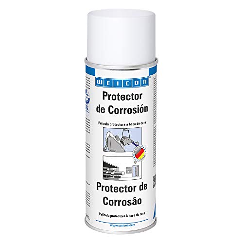 WEICON Spray Protector de Corrosión | 400 ml | Contra corrosión y oxidación | Lechoso