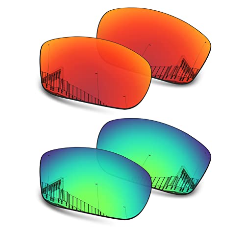 Well-aimed Lentes de repuesto compatibles con gafas de sol Oakley Siphon OO9429, paquete económico 206