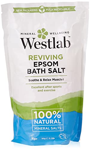 Westlab Epsom Salt - Sal de baño, 1Kg