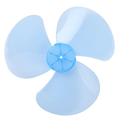 Yiokii Ventilador de plástico de 30,5 cm, 3 hojas, repuesto para accesorios del hogar, soporte para ventilador de mesa Hou