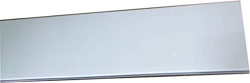Zócalo para cocina de 1 metro en diferentes alturas, zócalo, para la cocina, resistente color (H 12, blanco)