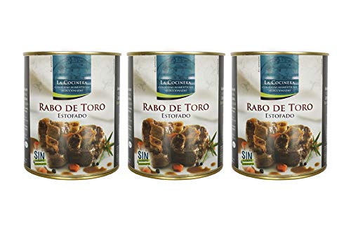 Pack de 3 - Rabo de toro estofado